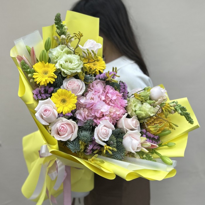 Букет дня Солнышко среди зимы